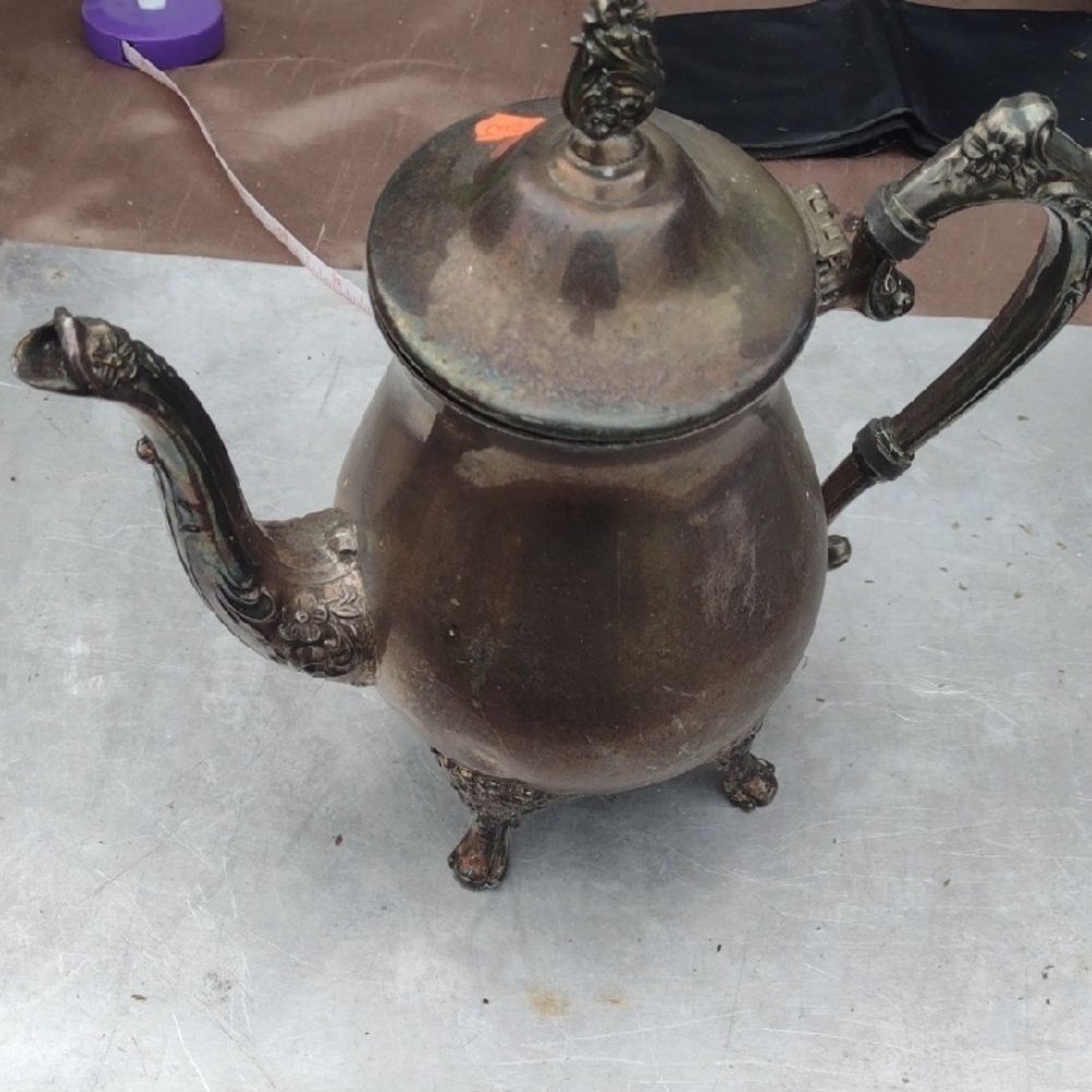 Vintage Silver Teapot